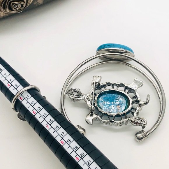 Vintage Faux Turquoise Jewelry lot - Picture 7 of 14